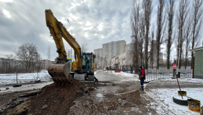 Квадра приступила к строительству теплосетей для нового корпуса областной детской больницы в Липецке